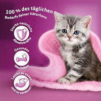 Produktbild von Whiskas Junior Kitten Nassfutter Geflügel Stückchen in Gelee Multipack 12 x 85g - 12 x 85 g