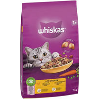 Produktbild von Whiskas Katzen Nassfutter Adult Huhn ohne Farb- und Aromastoffe 10 x 400g - 10 x 400 g