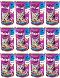 Whiskas Katzen Nassfutter Adult mit Thunfisch in Gelee 24 x 400g - 12 x 400 g – Bild 1 von 11