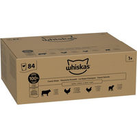 Produktbild von Whiskas Katzen Nassfutter Adult Stückchen in Sauce 84 x 85 g