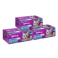 Produktbild von Whiskas Katzen Nassfutter Fisch Auswahl in Gelee 120x85g