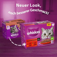 Produktbild von Whiskas Katzen Nassfutter Stückchen in Sauce Huhn Adult 24x85 g - 24 x 85 g
