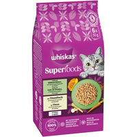 Produktbild von Whiskas Katzenfutter Adult Stückchen in Gelee mit Ente, Huhn und Thunfisch 6 x 50 g mit hohem Fleischanteil
