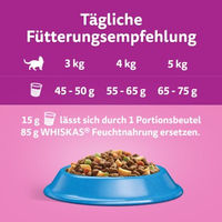 Produktbild von Whiskas Katzenfutter Adult Thunfisch Kroketten 2x7 kg - 2 x 7 kg