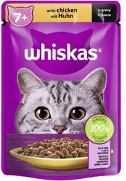 Whiskas Katzenfutter Senior Huhn in Sauce 28 x 85 g - 28 x 85 g – Bild 1 von 5