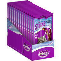 Produktbild von Whiskas Katzensnack Crunchy Sticks Lachs 504g - 14 x 36 g