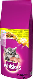 Whiskas Kitten Trockenfutter Huhn 14 kg - 14 kg – Bild 1 von 5