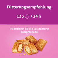 Produktbild von Whiskas Knuspertaschen Leckerli mit Huhn für Katzen Adult 4x180g