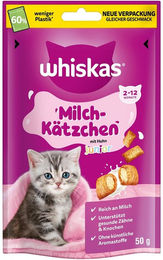 Whiskas Milch-Kätzchen Creme Leckerli Huhn für Kitten 3x50 g – Bild 1 von 3