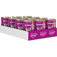 Produktbild von Whiskas Nassfutter für Katzen Adult Rind in Terrine 12 x 400 g - 12 x 400 g