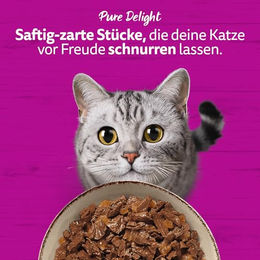 Whiskas Pure Delight Katzen Nassfutter Stückchen in Gelee Adult 48 x 85g Beutel - 24 x 85 g – Bild 1 von 4