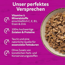 Whiskas Pure Delight Katzennassfutter Geflügel Stückchen in Gelee für erwachsene Katzen 40 x 85 g - 40 x 85 g – Bild 1 von 11