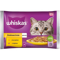 Produktbild von Whiskas Senior Nassfutter für Katzen mit Huhn und Truthahn in Gelee 13x85g - 52 x 85 g