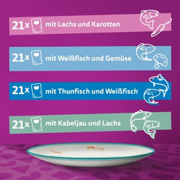 Whiskas Tasty Mix Katzennassfutter Fisch in Sauce für erwachsene Katzen 12 x 85 g - 48 x 85 g – Bild 1 von 7