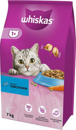 Whiskas Trockenfutter für adulte Katzen mit Thunfisch 7 kg - 7 kg – Bild 1 von 7