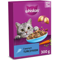 Produktbild von Whiskas Trockenfutter Thunfisch für adulte Katzen 300 g ohne künstliche Farbstoffe und Konservierungsstoffe