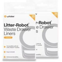Produktbild von Whisker Litter-Robot Abfallschubladeneinlagen Transparent 50 Stück