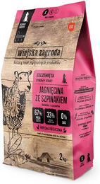 Produktbild von WIEJSKA ZAGRODA Getreidefreies Trockenfutter mit Lamm für kleine Welpen 2 kg