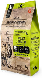 Produktbild von WIEJSKA ZAGRODA Hundefutter Ente mit Birne getreidefrei Adult 2 kg