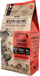 Produktbild von Wiejska Zagroda Hundefutter Rind und Truthahn Adult Getreidefrei 2 x 9 kg - 2 x 9 kg