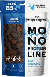 Produktbild von WIEJSKA ZAGRODA Hundesnacks Hirsch Monoprotein weich getreidefrei 115 g