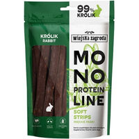 Produktbild von WIEJSKA ZAGRODA Hundesticks Kaninchen Monoprotein Trockenfleisch 100 g