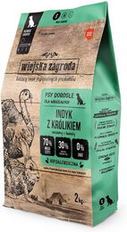 WIEJSKA ZAGRODA Kaninchenknusper Pute für kleine Tiere Adult 2 kg – Bild 1 von 2