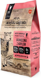 Produktbild von Wiejska Zagroda Katzenfutter Lamm mit Krill Getreidefrei Adult 2 x 1,6 kg - 2 x 1,6 kg