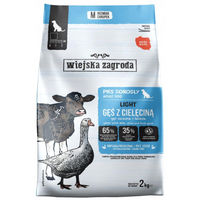 Produktbild von Wiejska Zagroda Light Hundefutter mit Gans und Kalb 2kg