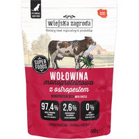 Produktbild von Wiejska Zagroda Monoprotein Hundefutter Adult Rind in Sauce 500 g getreidefrei und glutenfrei