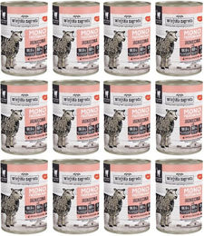 WIEJSKA ZAGRODA Nassfutter Lamm Monoprotein für adulte Katzen getreidefrei glutenfrei 12x400 g – Bild 1 von 1