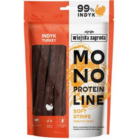 Produktbild von WIEJSKA ZAGRODA Streifen Snacks mit Pute Monoprotein für Hunde Adult 100 g