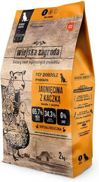 Produktbild von WIEJSKA ZAGRODA Trockenfutter Lamm Ente Pute für kleine Hunde Adult Getreidefrei Glutenfrei 2 kg