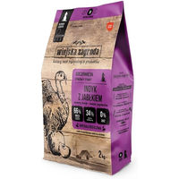 Produktbild von WIEJSKA ZAGRODA Trockenfutter Pute mit Apfel für Welpen Mittelgroße Hunde Getreidefrei 2 kg