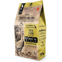 Produktbild von WIEJSKA ZAGRODA Trockenfutter Pute mit Gans für adulte Hunde getreidefrei 2 kg