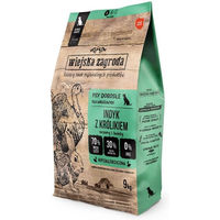 Produktbild von WIEJSKA ZAGRODA Trockenfutter Pute mit Kaninchen für adulte Hunde getreidefrei und hypoallergen 9 kg