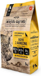 Produktbild von WIEJSKA ZAGRODA Trockenfutter Pute mit Lamm für adulte Hunde Mittelgroß getreidefrei 9 kg