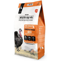 Produktbild von WIEJSKA ZAGRODA Trockenfutter Pute Monoprotein getreidefrei für adulte S/M Hunde 2 kg
