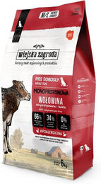 WIEJSKA ZAGRODA Trockenfutter Rind Monoprotein Getreidefrei Glutenfrei für adulte Hunde 6 kg – Bild 1 von 1