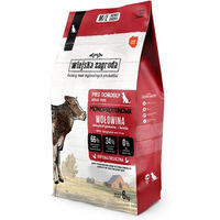 Produktbild von WIEJSKA ZAGRODA Trockenfutter Rind Monoprotein Getreidefrei Glutenfrei für adulte Hunde 6 kg