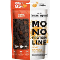 Produktbild von WIEJSKA ZAGRODA weiche Belohnungssnacks mit Pute Monoprotein für Hunde Adult 115 g