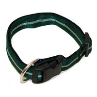 Produktbild von Wienerlock Hundehalsband aus wasserabweisendem Nylon in Grün