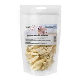 Wild & Fein Gourmet Käsesnack für Hunde gefriergetrocknet 100g ohne Farb- und Aromastoffe – Bild 1 von 4