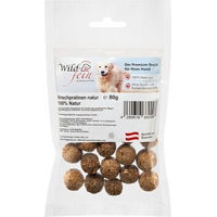 Produktbild von Wild & Fein Hirschpralinen Natur Kausnack für Hunde 80 g hypoallergen ohne Konservierungsstoffe