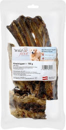 Wild & Fein Hirschrippen Hundesnack Hirsch Monoprotein Hypoallergen 150 g – Bild 1 von 1