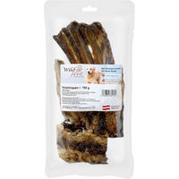 Produktbild von Wild & Fein Hirschrippen Hundesnack Hirsch Monoprotein Hypoallergen 150 g