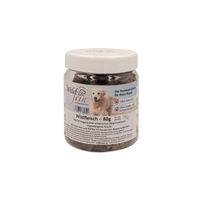 Produktbild von Wild & Fein Hundesnack Hirsch gefriergetrocknetes Monoprotein hypoallergen 80g - 80 g