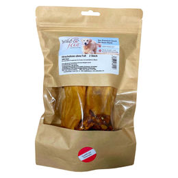 Produktbild von Wild & Fein Hundesnack Hirschohren ohne Fell Monoprotein Naturkauartikel für Hunde 2 Stück