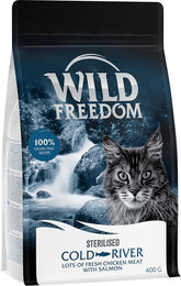 Produktbild von Wild Freedom Adult Cold River Sterilised Lachs und Huhn Getreidefrei 400 g - 400 g