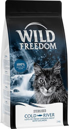 Produktbild von Wild Freedom Adult Cold River Sterilised Lachs und Huhn Getreidefreies Hundefutter 2 kg - 2 kg